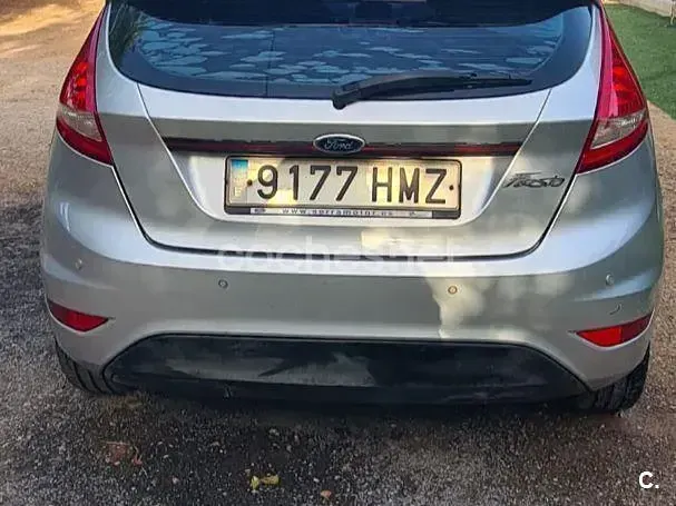 Usado Ford Fiesta 60 CV (44 kW) 2012 Gris / plata Berlina