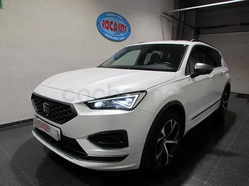 Usado Seat Tarraco FR 150 CV (110 kW) 2022 Blanco SUV
