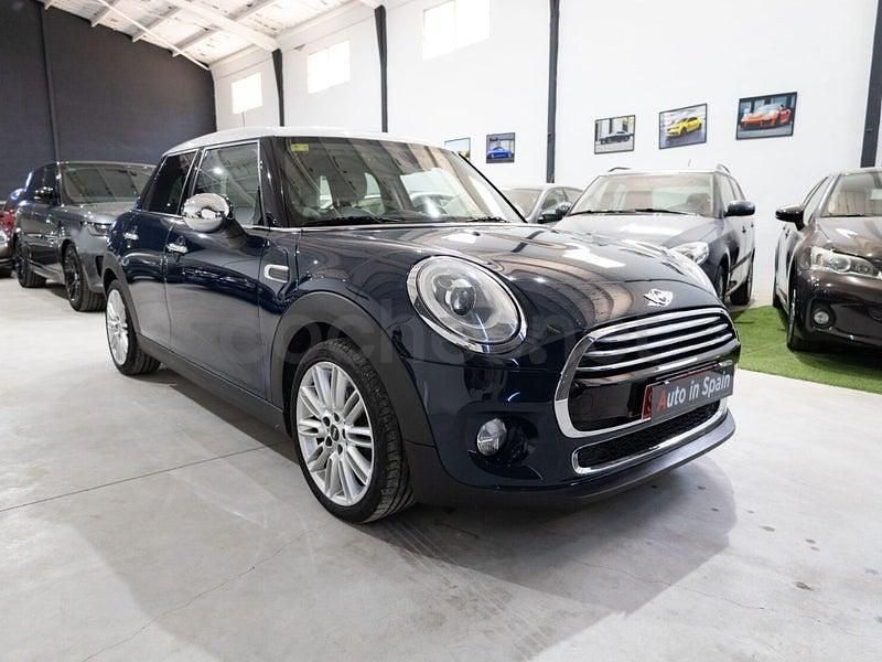 Usado Mini Cooper D 116 CV (85 kW) 2016 Azul Utilitario