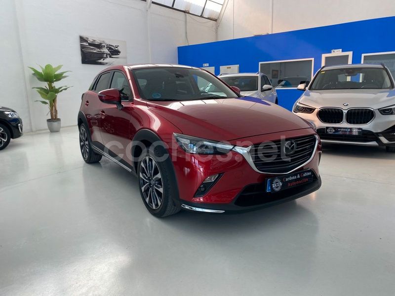 Granate Usado 2021 Mazda CX-3 SUV | 16.900 € (Precio justo) - Imagen 1/4