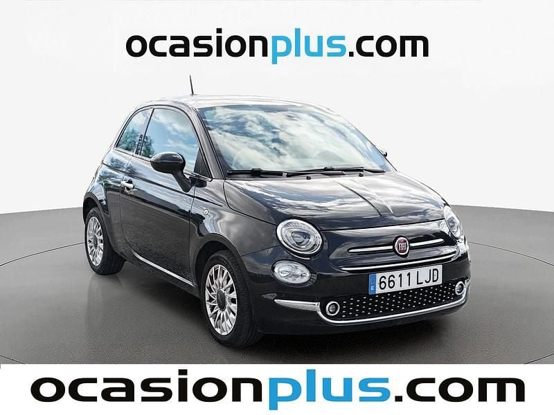 Occasion Fiat 500 Lounge 69 PK (50 kW) 2020 Zwart Hatchback
