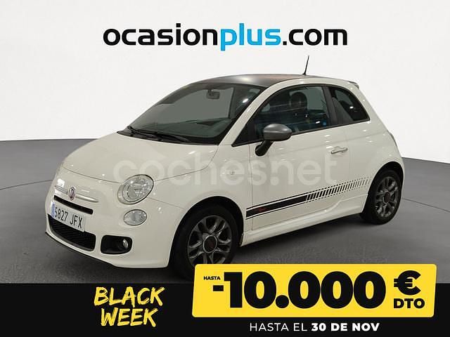 Blanco Usado 2015 Fiat 500S S Berlina | 8990 € (Un poco caro) - Imagen 1/4