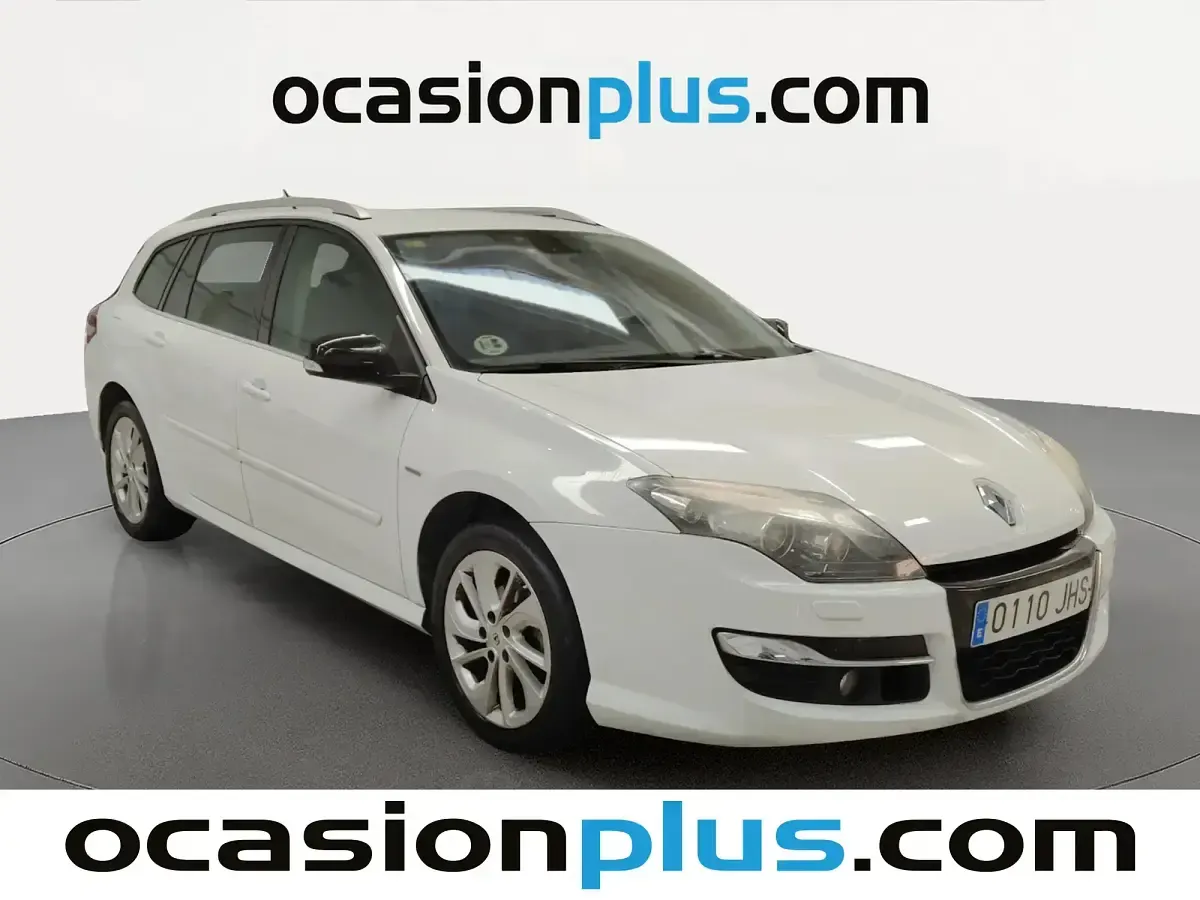 Usado Renault Laguna GrandTour LIMITED 110 CV (80 kW) 2015 Blanco Familiar
