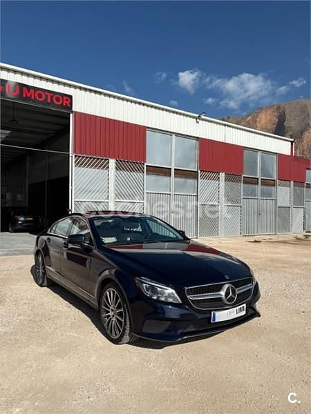 Usado Mercedes CLS350 258 CV (189 kW) 2015 Azul Berlina