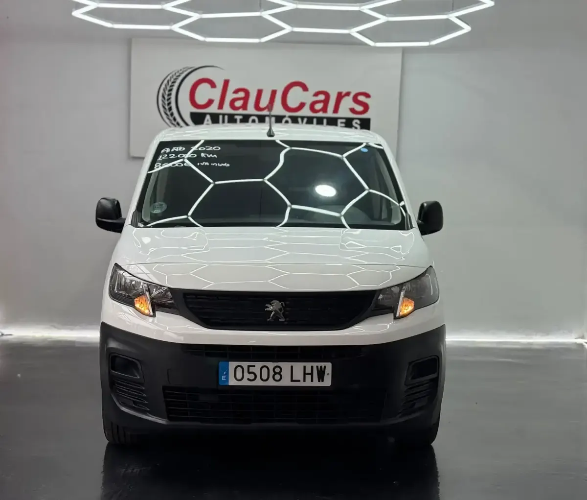 Usado Peugeot Partner S 100 CV (73 kW) 2020 Blanco Monovolumen