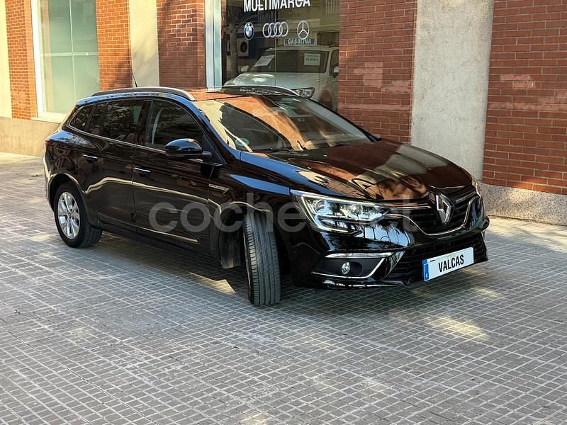 Negro Usado 2018 Renault Mégane GrandTour LIMITED Familiar | 11.990 € (Precio justo) - Imagen 1/4