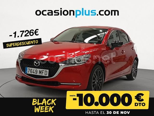 Rojo Usado 2023 Mazda 2 Homura-Line Berlina | 18.990 € (Un poco caro) - Imagen 1/4