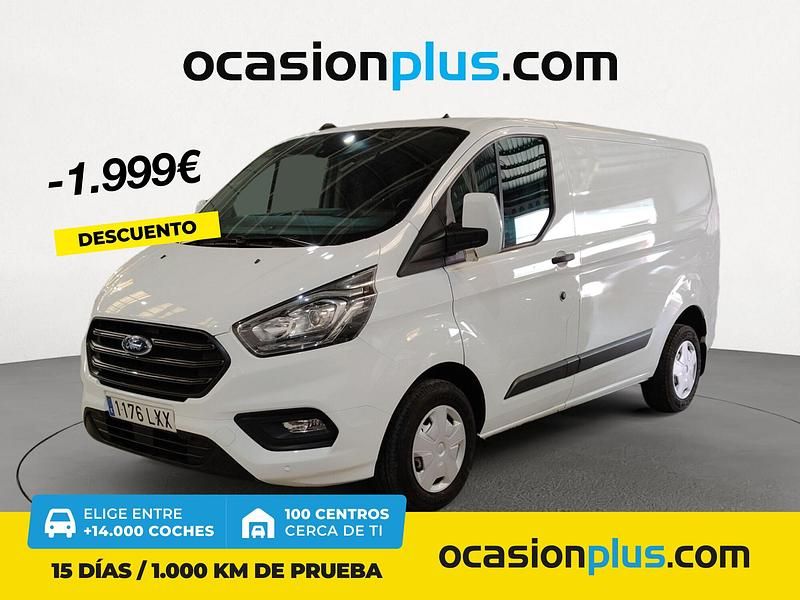 Blanco Usado 2022 Ford Transit Custom Trend Berlina | 21.990 € (Buen precio) - Imagen 1/4