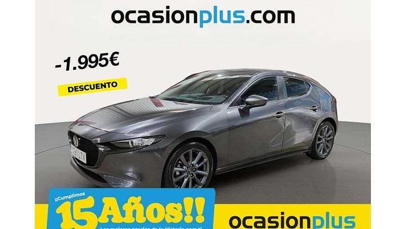 Gris Usado 2021 Mazda 3 Utilitario | 19.955 € (Buen precio) - Imagen 1/4