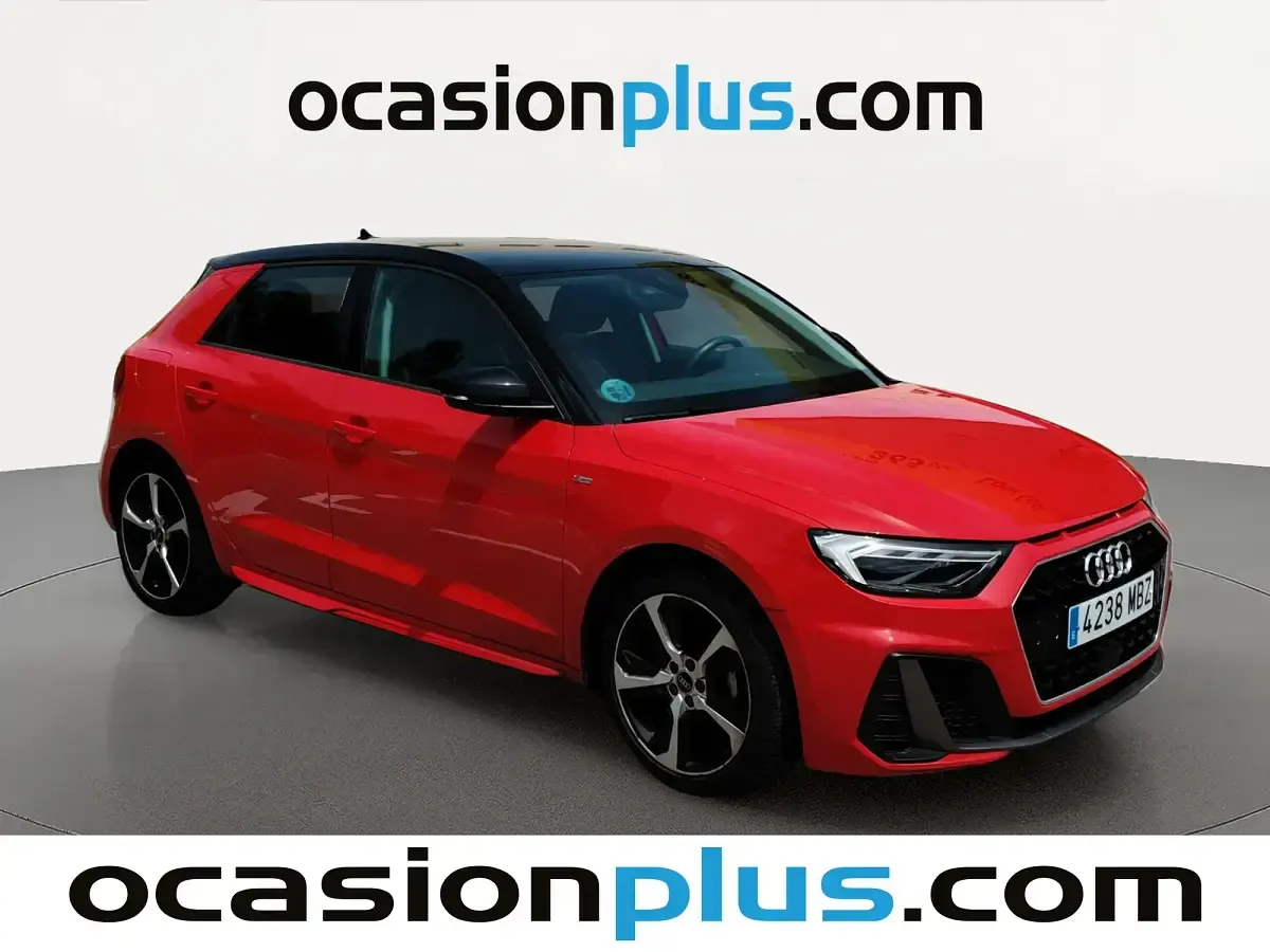 Usado Audi A1 S-Line 95 CV (69 kW) 2022 Rojo SUV