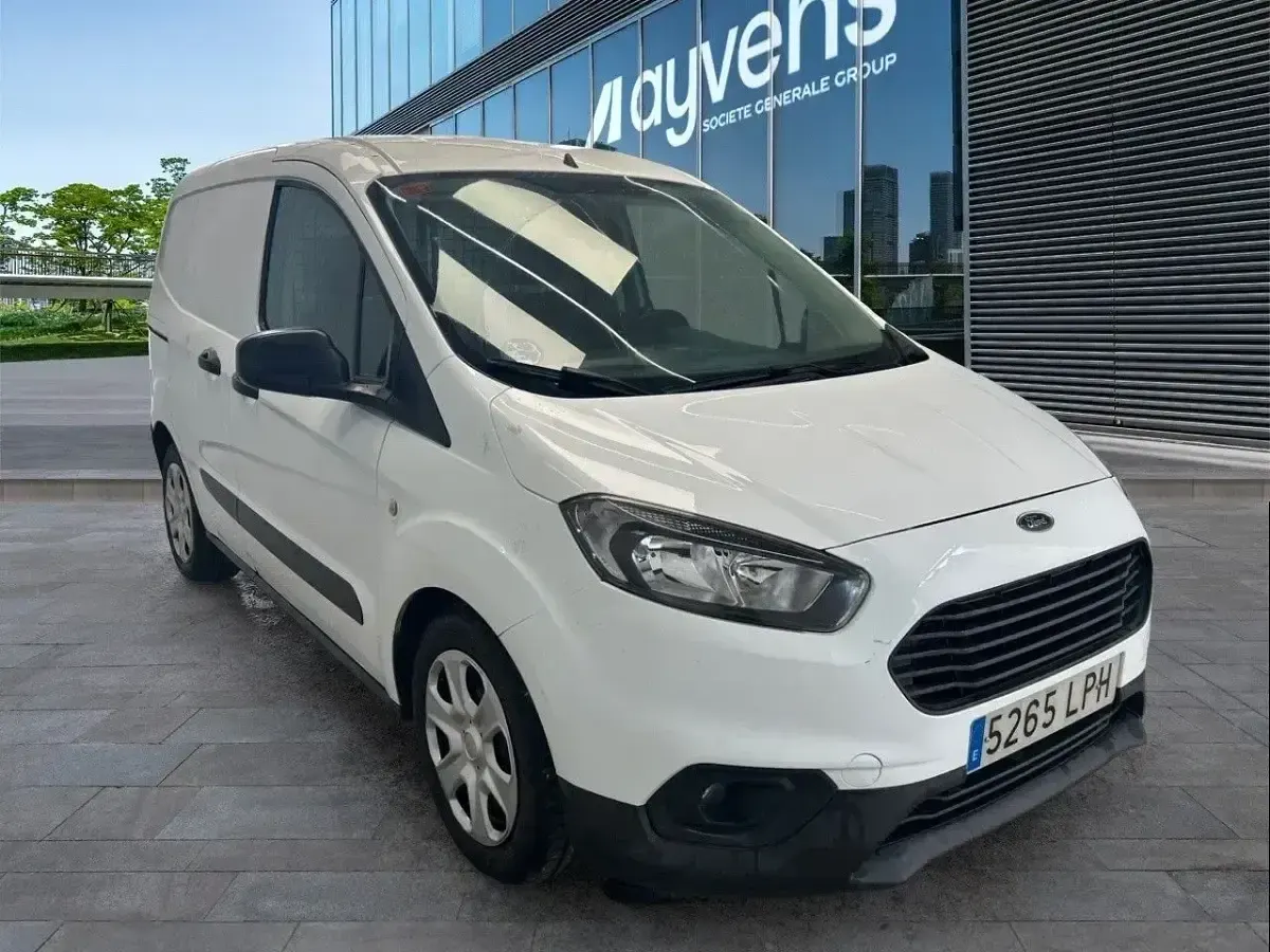 Usado Ford Transit Trend 100 CV (73 kW) 2021 Blanco Berlina