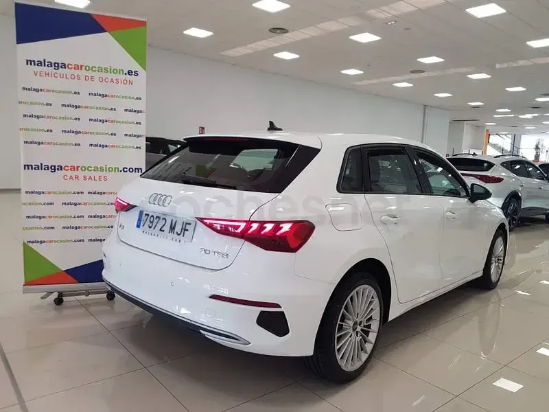 Usado Audi A3 Advanced Plus 110 CV (80 kW) 2023 Blanco Berlina