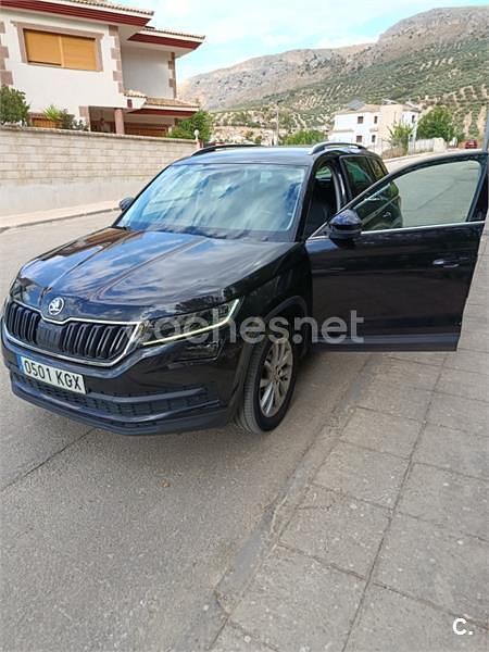 Negro Usado 2018 Skoda Kodiaq Ambition SUV | 18.500 € (Precio justo) - Imagen 1/4