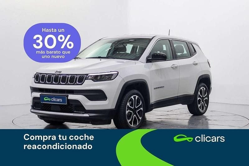 Blanco Usado 2024 Jeep Compass Altitude SUV | 24.590 € (Buen precio) - Imagen 1/4