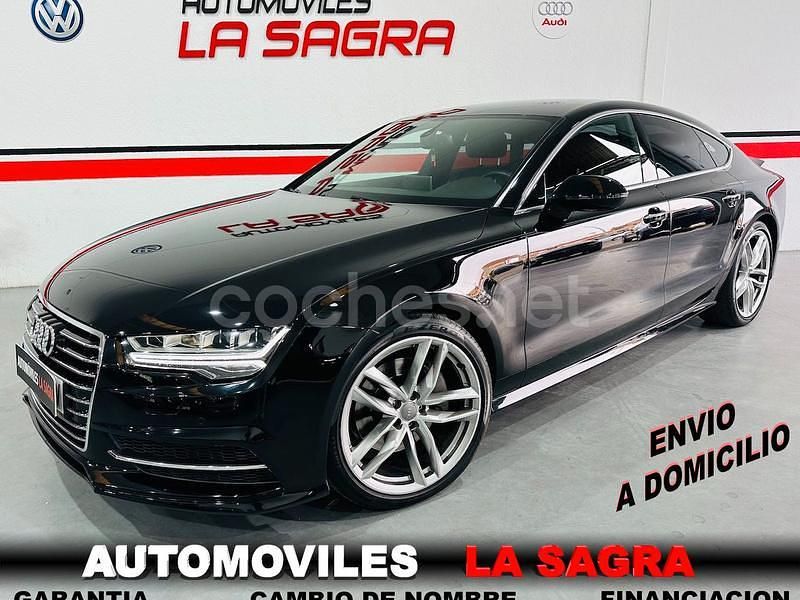 Negro Usado 2016 Audi A7 Sportback Utilitario | 25.900 € (Precio justo) - Imagen 1/4