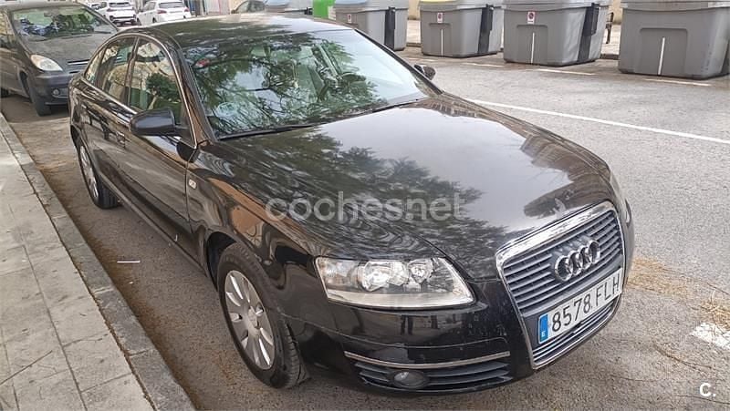Usado Audi A6 140 CV (102 kW) 2007 Negro Berlina