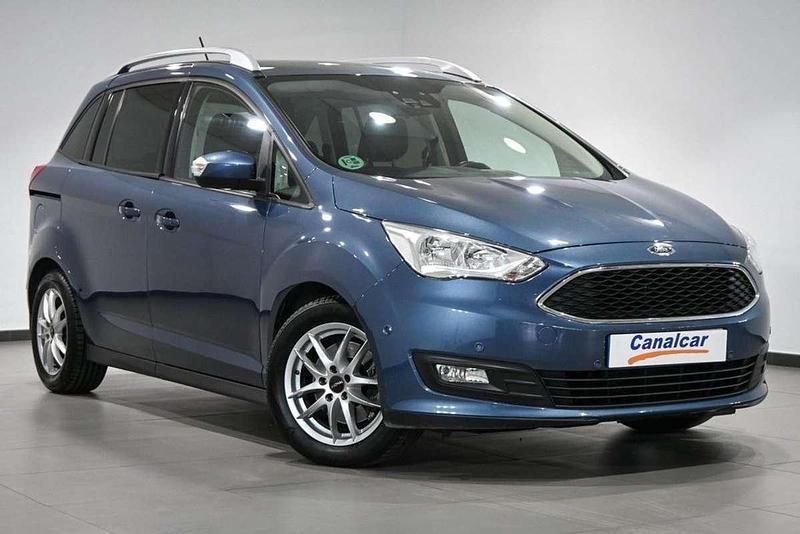 Usado Ford Grand C-Max Trend+ 125 CV (91 kW) 2019 Azul Monovolumen