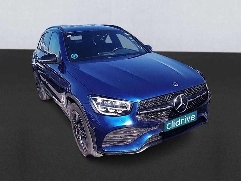 Usado Mercedes GLC220 194 HP (142 kW) 2021 Azul SUV