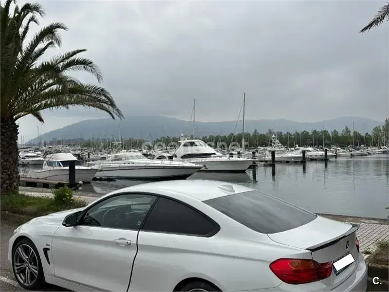 Usado BMW 420 Coupé Sport Line 184 CV (135 kW) 2017 Blanco Coupe