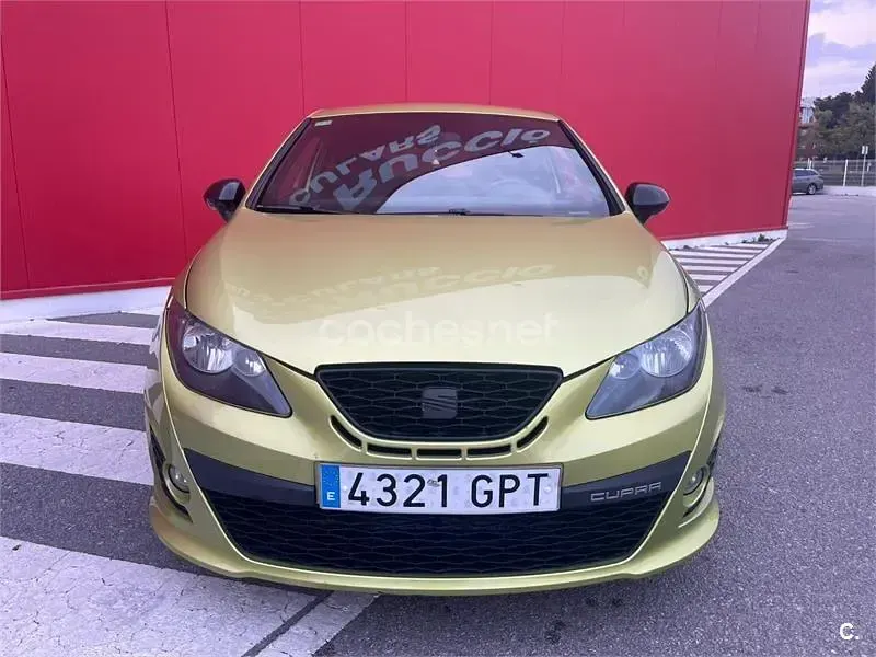 Usado Seat Ibiza SC CUPRA 180 CV (132 kW) 2009 Amarillo Utilitario