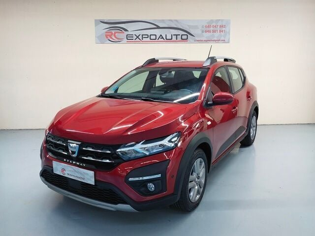 Rojo Usado 2021 Dacia Sandero Comfort Utilitario | 14.990 € (Un poco caro) - Imagen 1/4