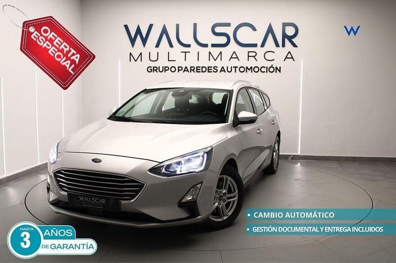Gris Usado 2020 Ford Focus Trend+ Familiar | 14.590 € (Precio justo) - Imagen 1/4