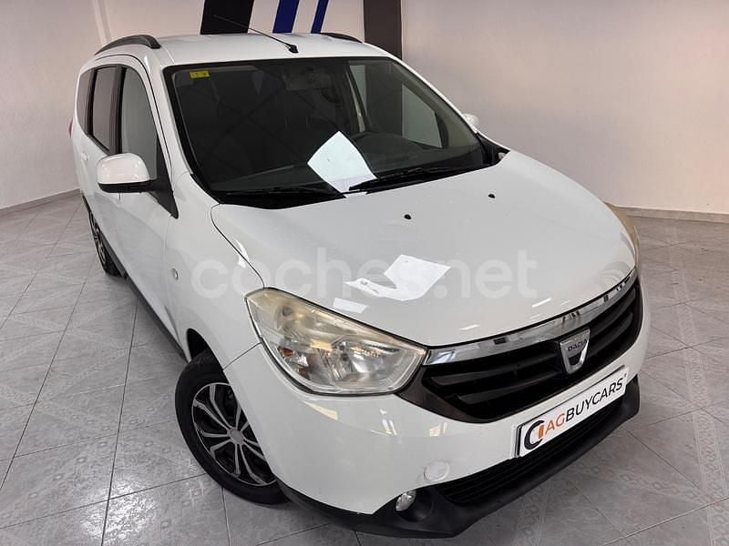 Usado Dacia Lodgy Ambiance 82 CV (60 kW) 2015 Blanco Monovolumen