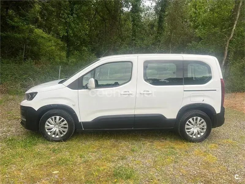 Usado Peugeot Rifter Access 100 CV (73 kW) 2020 Blanco Monovolumen