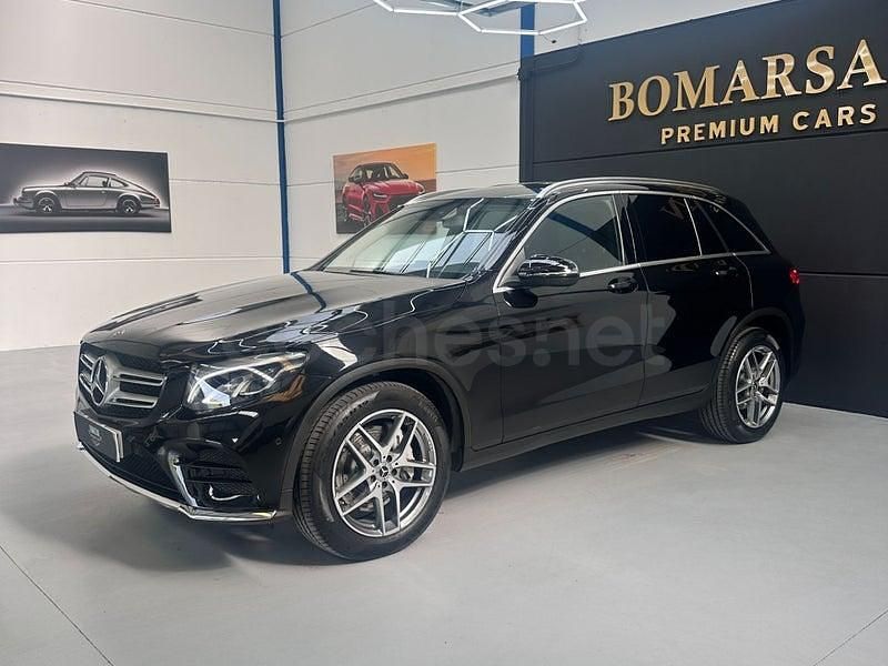 Usado Mercedes GLC250 204 CV (150 kW) 2019 Negro SUV