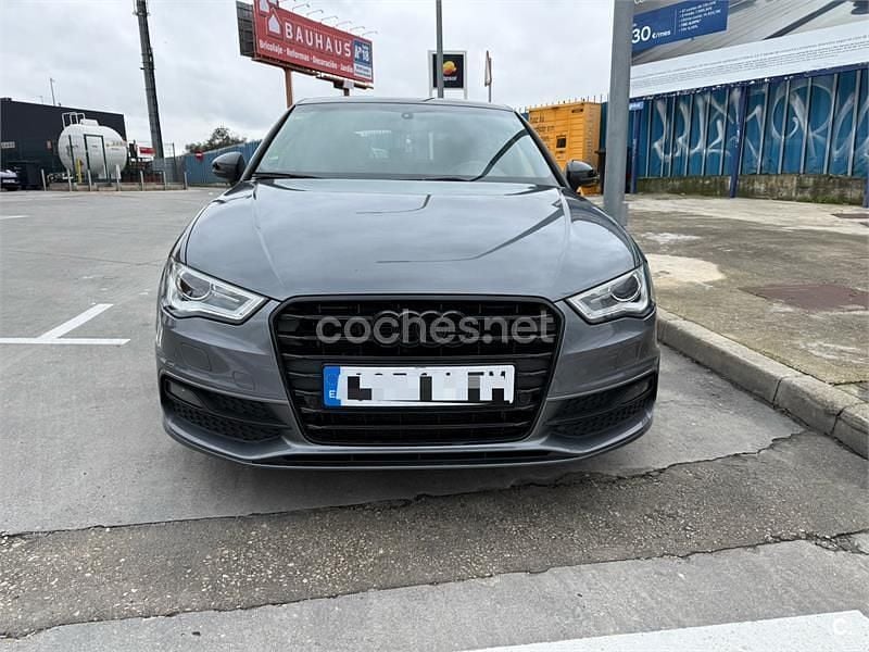 Usado Audi A3 S-Line 150 CV (110 kW) 2014 Gris / plata Berlina
