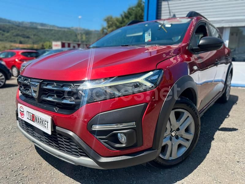 Granate Usado 2021 Dacia Sandero Comfort Utilitario | 11.995 € (Precio justo) - Imagen 1/4