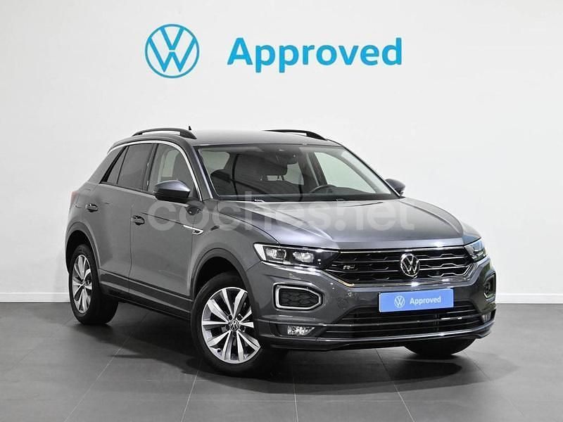 Gris Usado 2022 VW T-Roc Advance SUV | 23.900 € (Precio justo) - Imagen 1/4