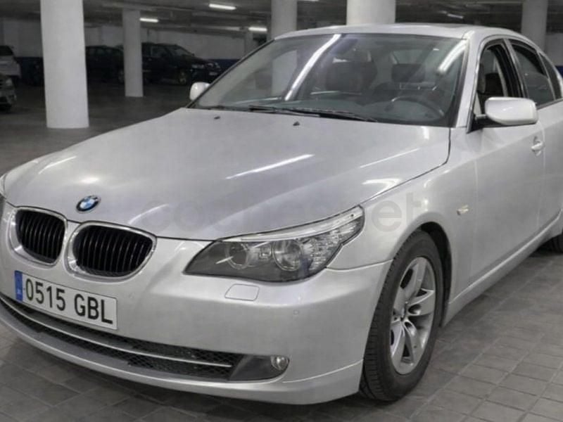 Usado BMW 520 177 CV (130 kW) 2008 Gris / plata Berlina