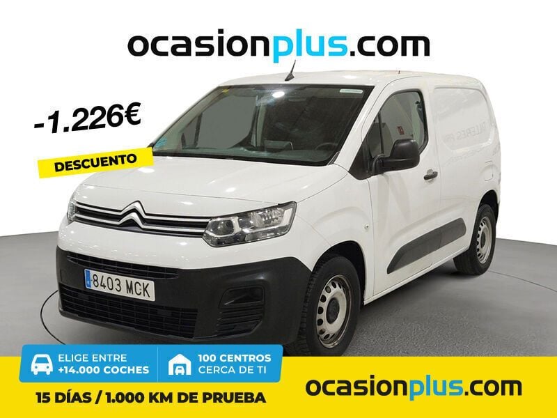 Blanco Usado 2022 Citroën Berlingo Monovolumen | 13.490 € (Buen precio) - Imagen 1/4