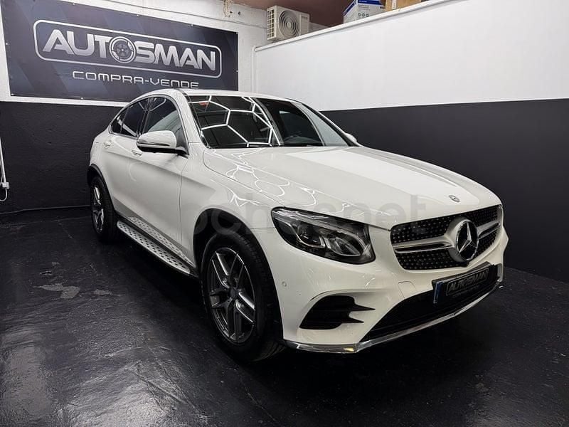 Usado Mercedes GLC220 170 CV (125 kW) 2016 Blanco Coupe