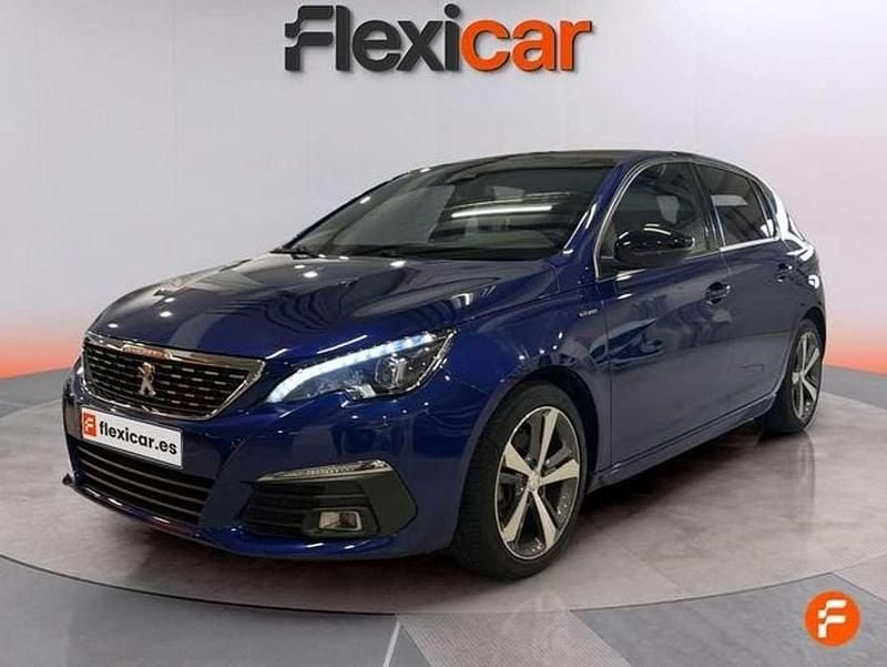 Usado Peugeot 308 GT-line 131 CV (96 kW) 2019 Azul Utilitario