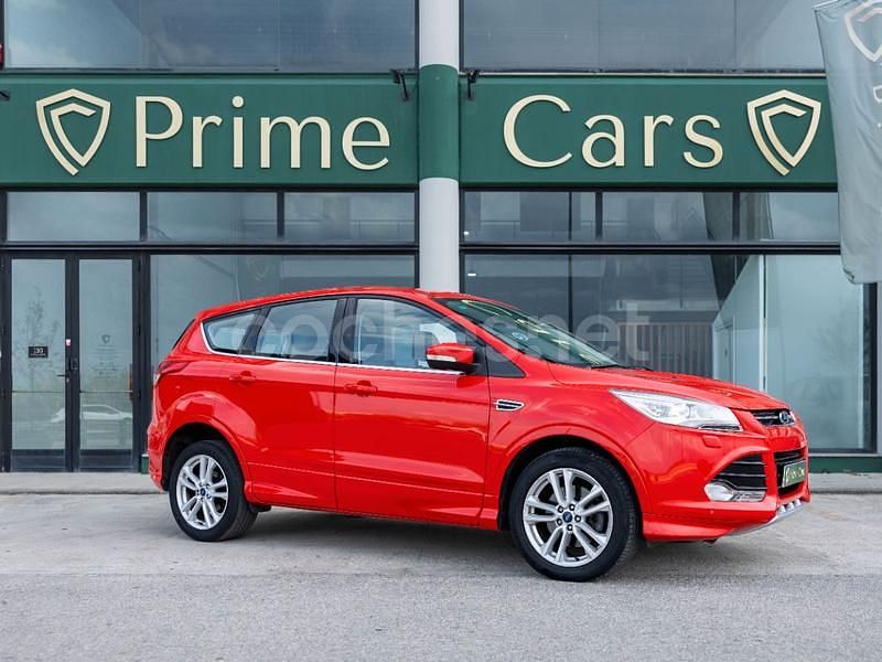 Rojo Usado 2014 Ford Kuga Titanium S SUV | 11.990 € (Precio justo) - Imagen 1/4