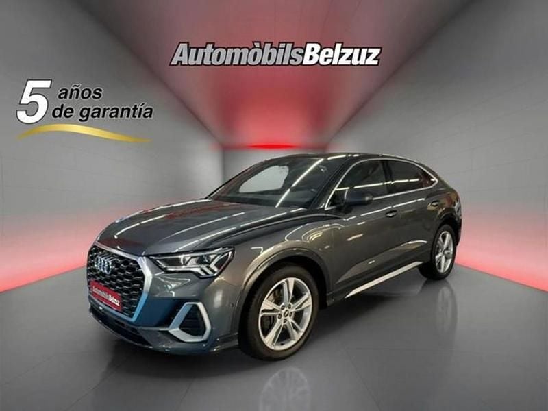 Gris Usado 2021 Audi Q3 Sportback S-Line SUV | 35.990 € (Super precio) - Imagen 1/4