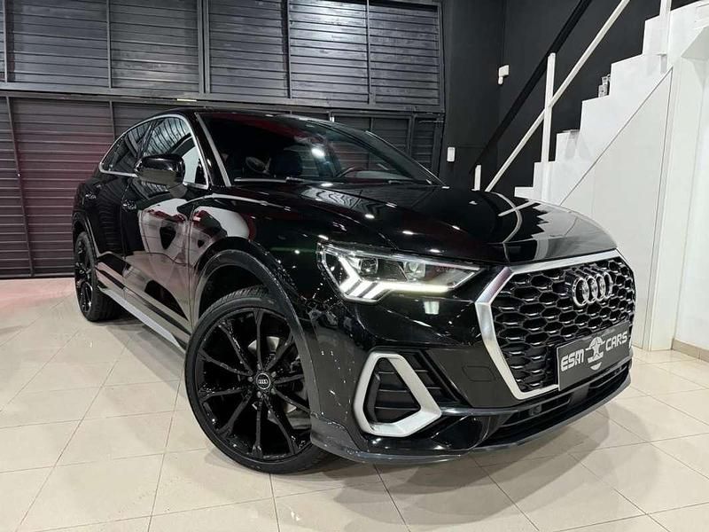 Usado Audi Q3 S-Line 150 CV (110 kW) 2020 Negro SUV