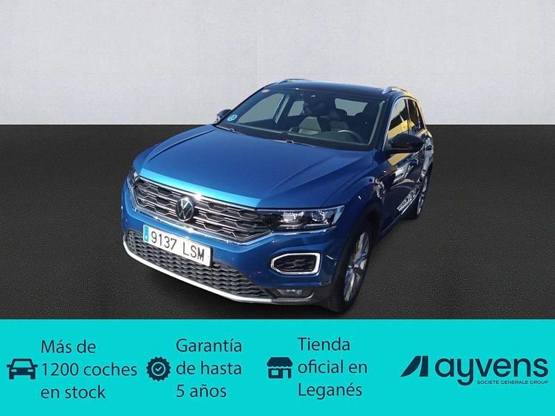 Azul Usado 2021 VW T-Roc Sportline SUV | 26.000 € (Precio justo) - Imagen 1/4