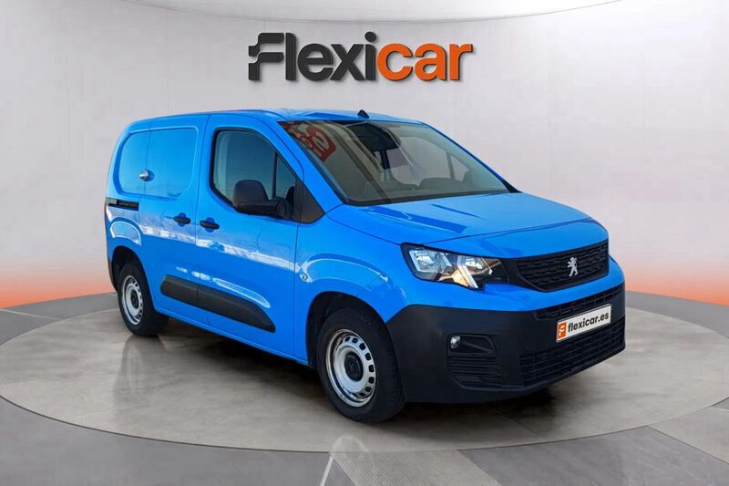 Azul Usado 2019 Peugeot Partner Premium Monovolumen | 9690 € (Precio justo) - Imagen 1/4