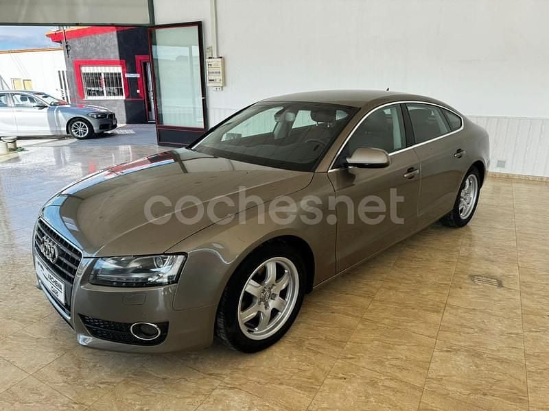 Usado Audi A5 Sportback S-Line 150 CV (110 kW) 2010 Marrón Utilitario