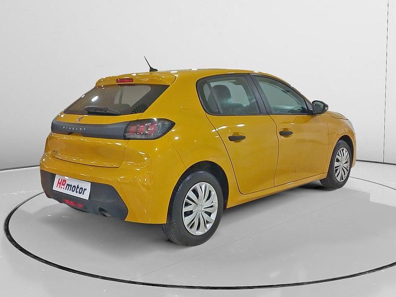 Usado Peugeot 208 75 CV (55 kW) 2020 Amarillo Utilitario
