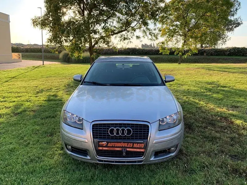 Usado Audi A3 Ambiente 105 CV (77 kW) 2007 Gris / plata Utilitario