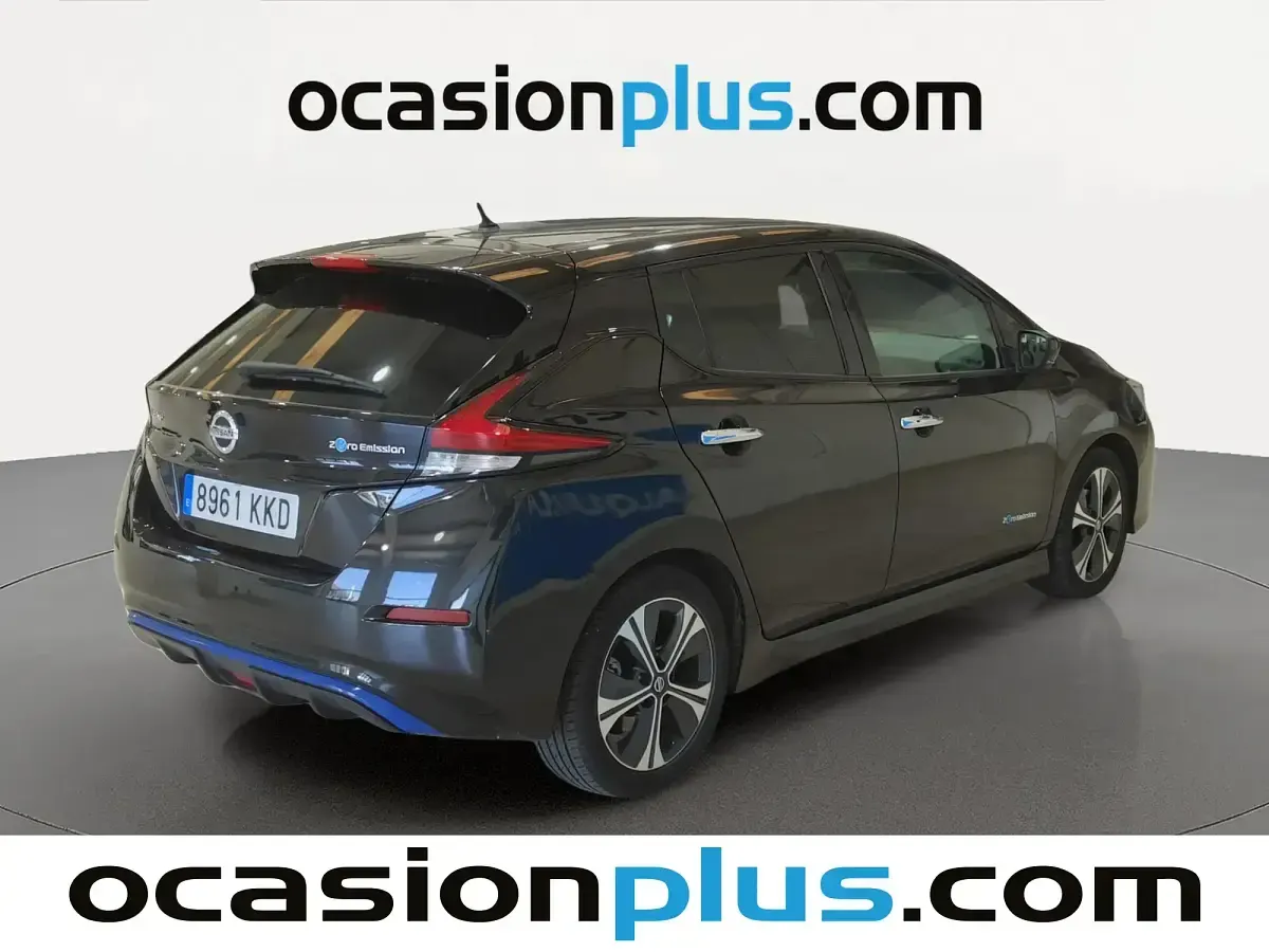 Usado Nissan Leaf N-Connecta 110 kW (150 CV) 2018 Negro Utilitario