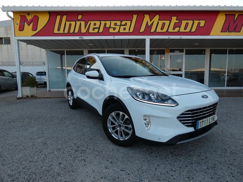 Blanco Usado 2022 Ford Kuga Titanium SUV | 17.490 € (Un poco caro) - Imagen 1/4