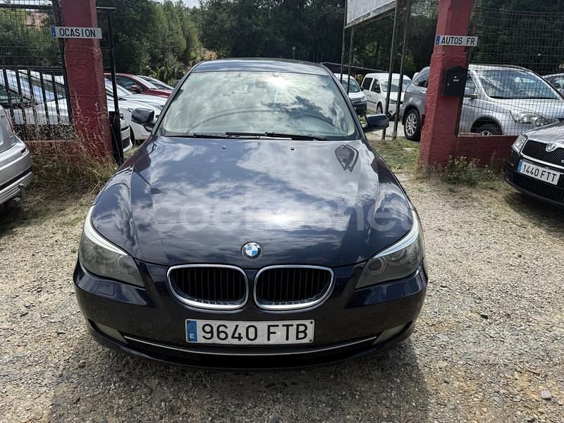 Usado BMW 520 163 CV (119 kW) 2007 Azul Berlina