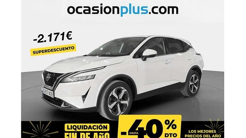 Blanco Usado 2023 Nissan Qashqai N-Connecta SUV | 21.173 € (Precio justo) - Imagen 1/4