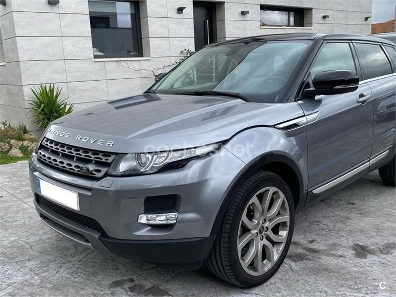 Gris / plata Usado 2012 Land Rover Range Rover evoque Prestige SUV | 14.950 € (Buen precio) - Imagen 1/4