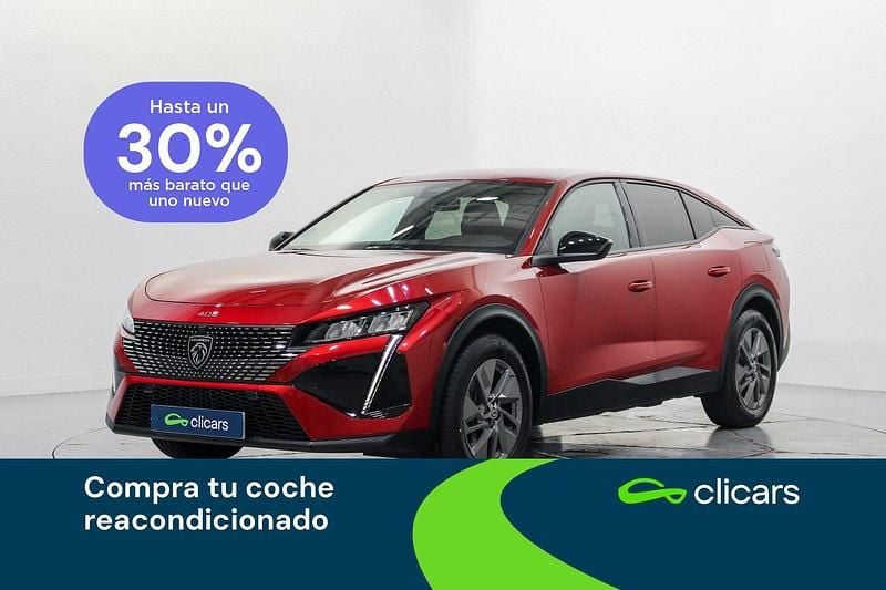 Rojo Usado 2024 Peugeot 408 Allure Berlina | 28.490 € (Precio justo) - Imagen 1/4